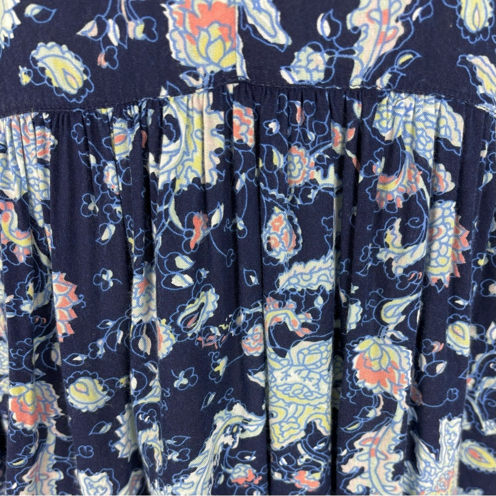 Roxy blue floral kimono top - Picture 7 of 9